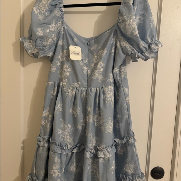 Brand New with Tags Blue and White Flowers XL Altar'd State Dress - Picture 2 of 3